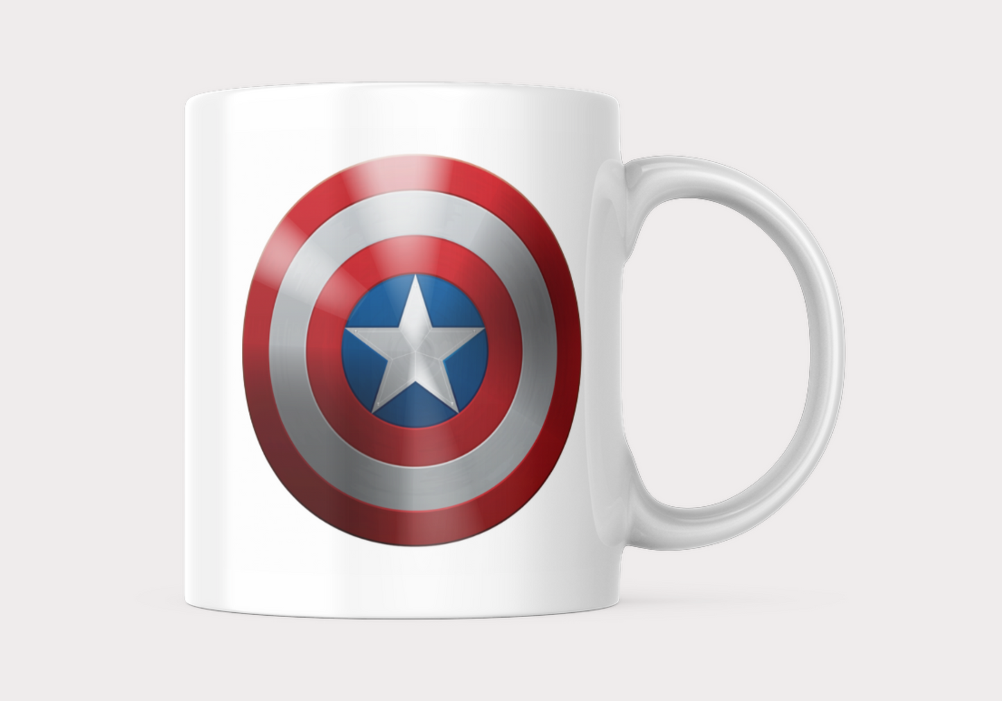 Taza Colección Superhéroes - Capitán América