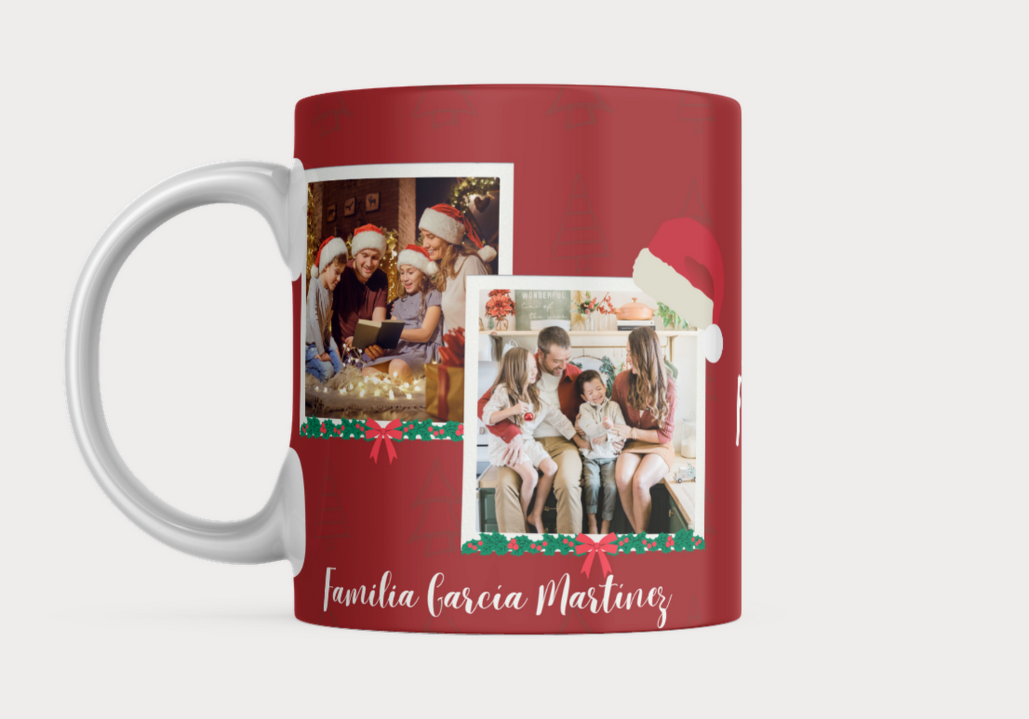 Taza Colección Navidad - Bon nadal familiar con fotos