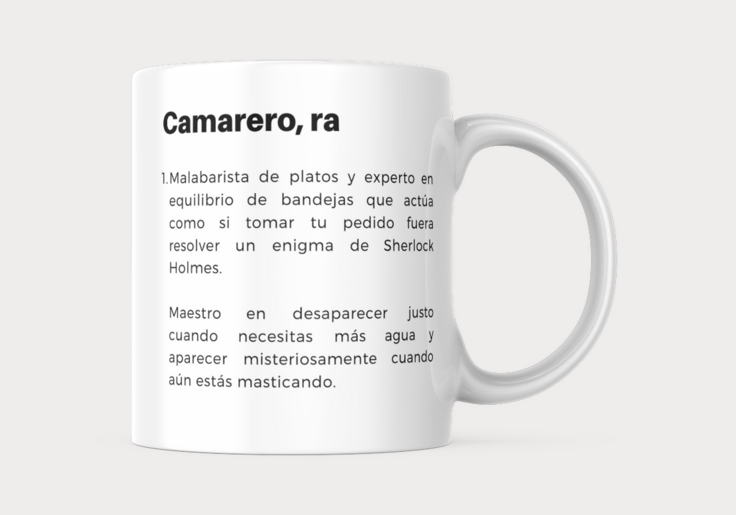 Taza Colección Profesiones - Camarero