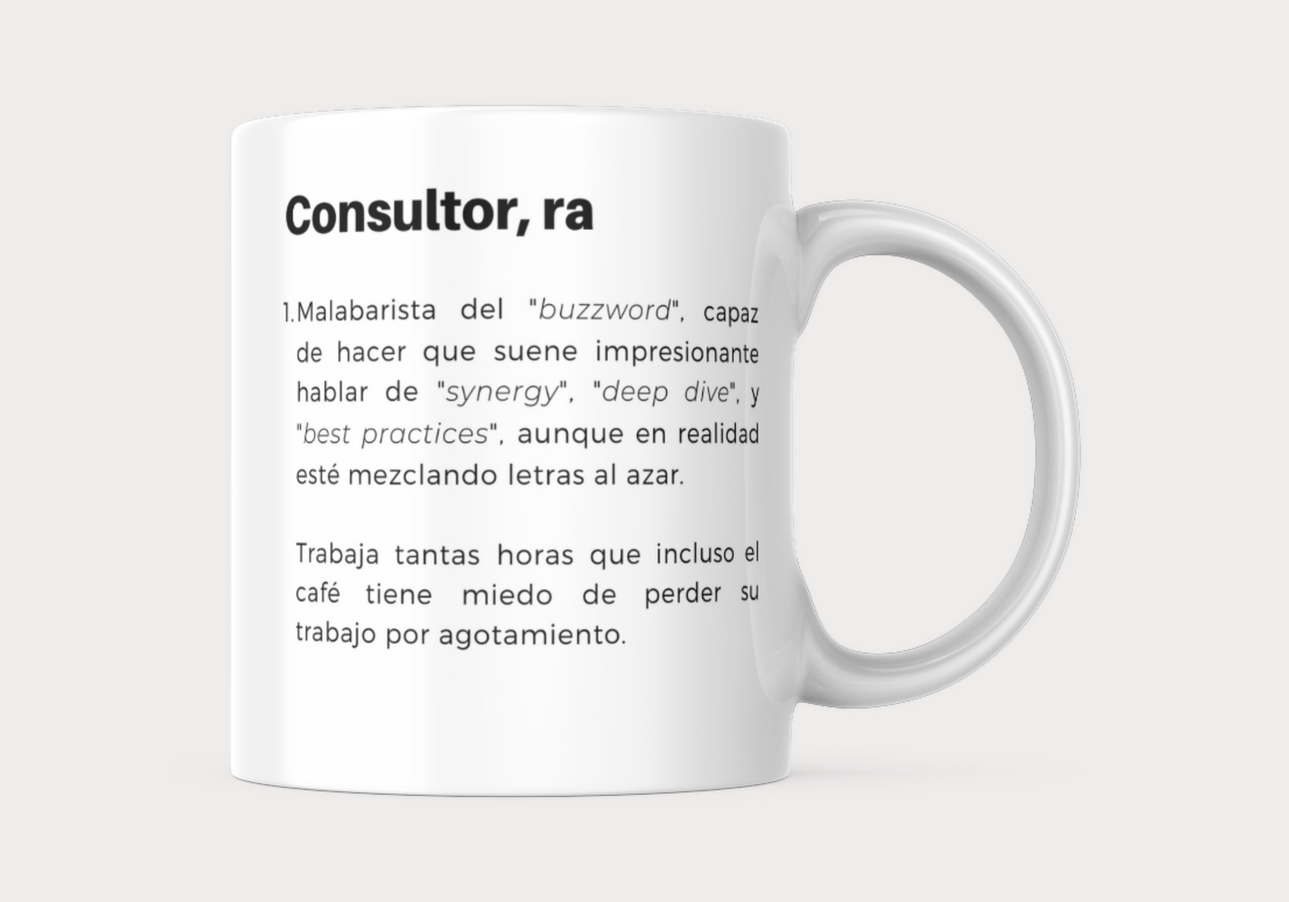 Taza Colección Profesiones - Consultor