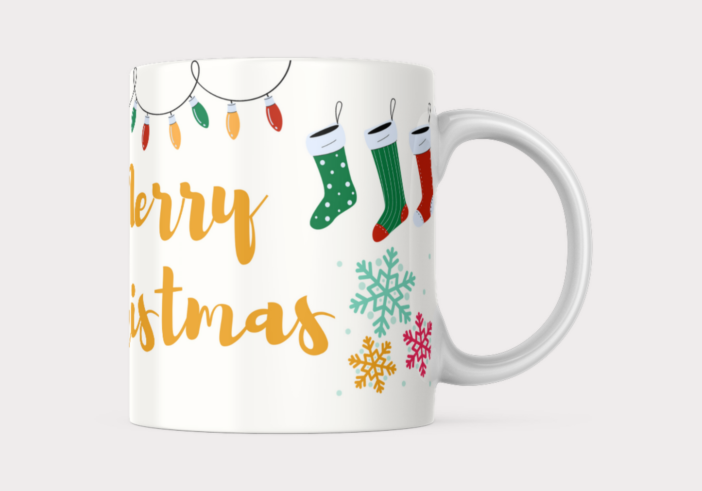 Taza Colección Navidad - Merry Christmas Reno de Peluche