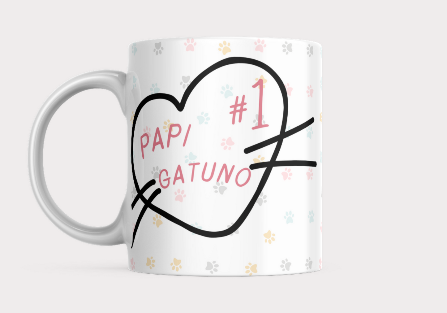 Taza Colección Animales - Mami/Papi Gatuna/Gatuno