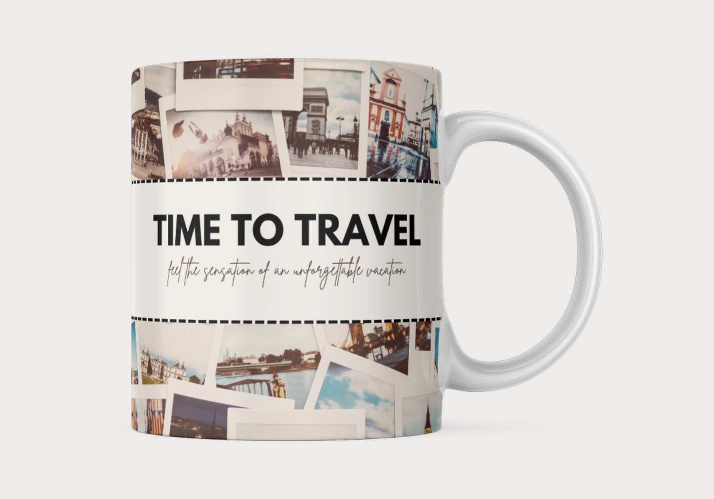 Taza Colección Viajes - Time To Travel